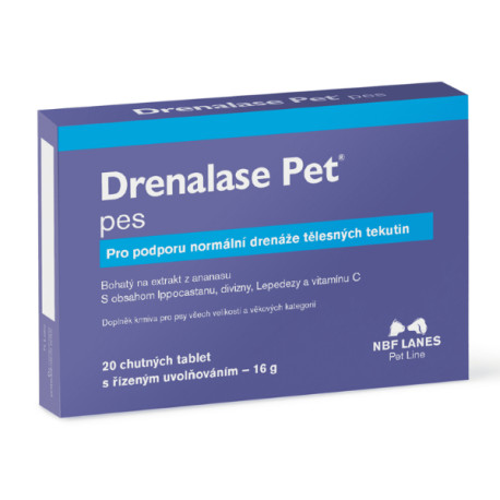 Drenalase Pet pro psy 20tbl