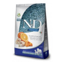 N&D OCEAN DOG Adult M/L Codf.&Pump.&Or. 12kg POŠKOZENÝ