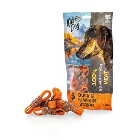 Pochoutka KIDDOG SUPER PREMIUM kachní maso,dýně 150g