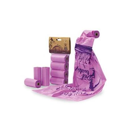 Sáčky na psí exkrementy 4x20ks LEVANDULE PetBuddy