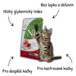 N&D PRIME CAT Adult Chicken & Pomegranate 10kg