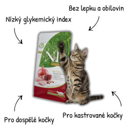 N&D PRIME CAT Neutered Chicken&Pomegranate 5kg