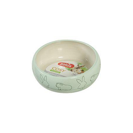 Miska keramická COSY hlodavec 250ml zelená Zolux