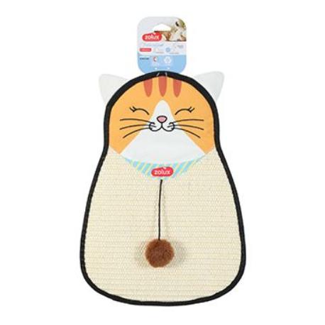 Škrabadlo CHATOUILLE na dveře Kočka Zolux