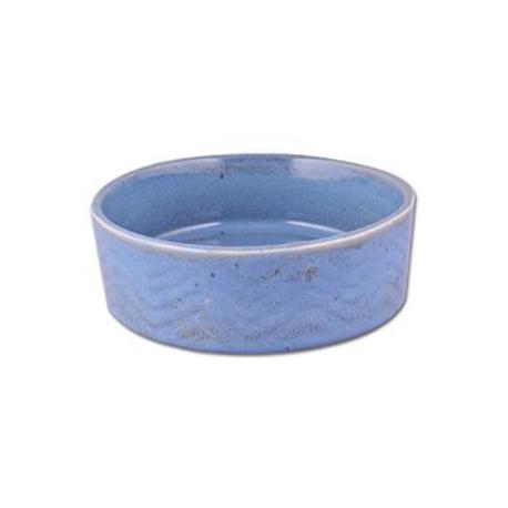 Miska keramická Zig Zag 18cm modrá 1,2l