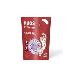 HUGS by Akinu Silika gel levandule stelivo kočka 7,2L