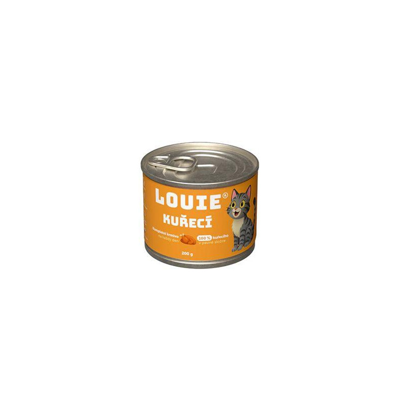 Louie Cat konz. Kuřecí s prebiotiky 200g