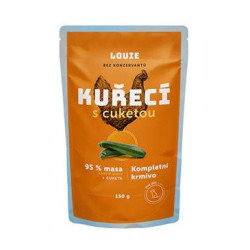 Louie Dog kapsa Kuřecí s cuketou 150g