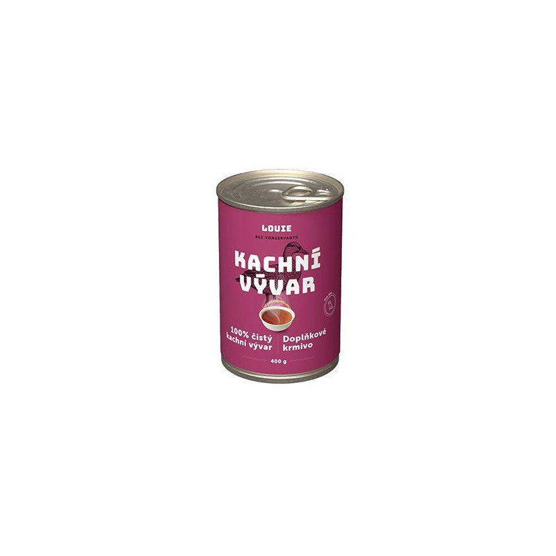 Louie Dog konz. Kachní vývar 400g