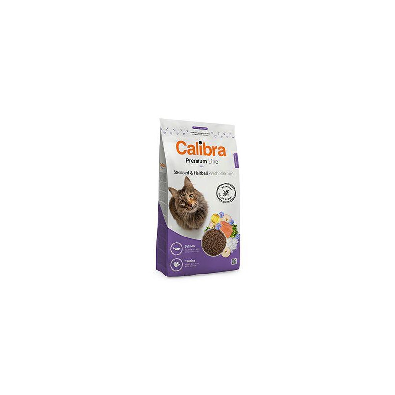 Calibra Cat Premium Line Steril.&Hairball w. Salm 10kg