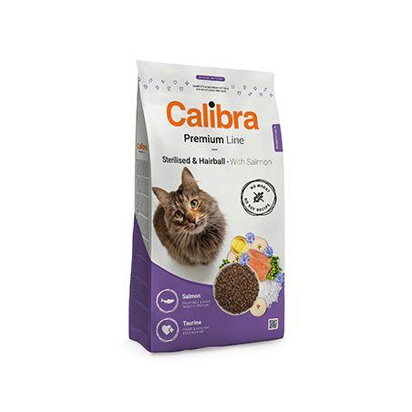Calibra Cat Premium Line Steril.&Hairball w. Salm 10kg