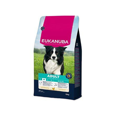 Eukanuba Dog Adult Medium rich in fresh Chicken 15kg