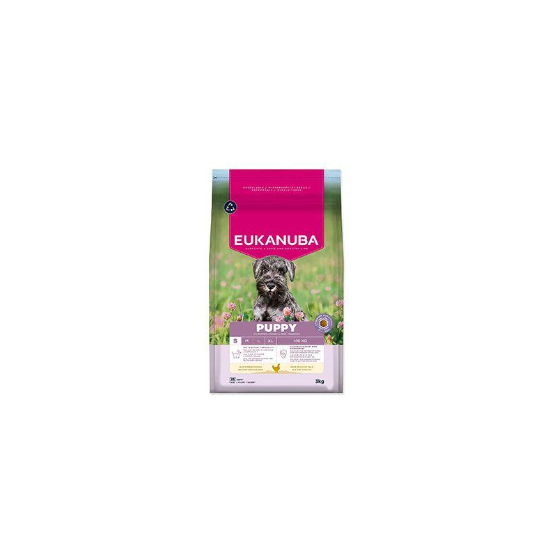 Eukanuba Dog Puppy Small rich in fresh Chicken 3kg