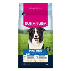 Eukanuba Dog Mature Medium rich in fresh Chicken 3kg