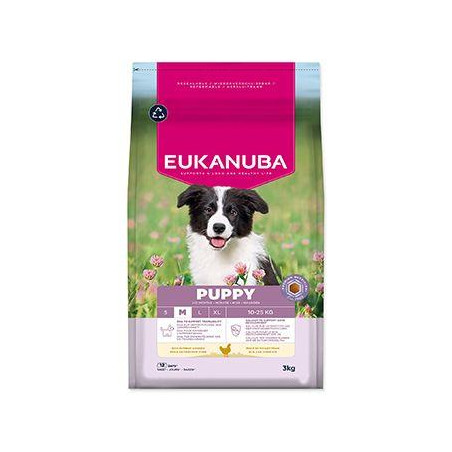Eukanuba Dog Puppy Medium rich in fresh Chicken 3kg