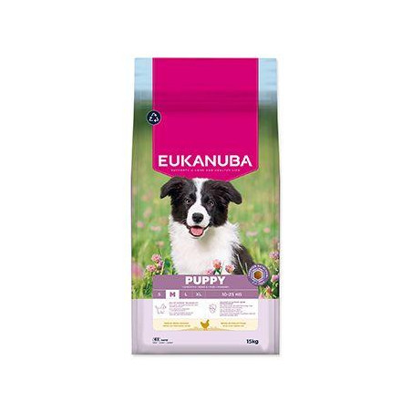 Eukanuba Dog Puppy Medium rich in fresh Chicken 15kg