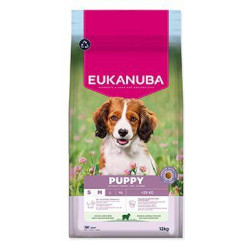 Eukanuba Dog Puppy Small&Medium rich in Lamb 12kg