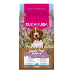 Eukanuba Dog GF Puppy Small&Medium rich in Oc.Fish 3kg