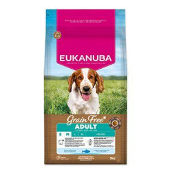 Eukanuba Dog GF Adult Small&Medium rich in Oc.Fish 3kg
