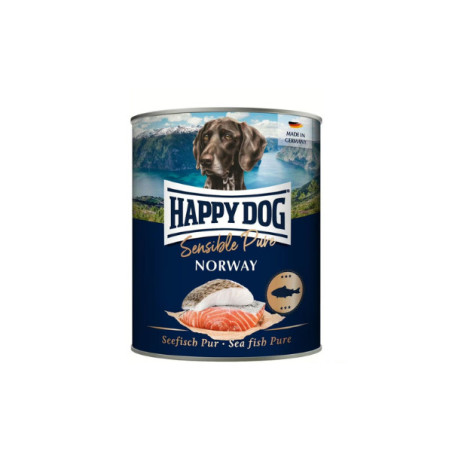 Happy Dog konz. Lachs Pur Norway losos 800g