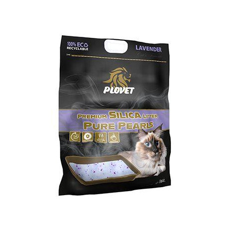 Podestýlka Plovet Premium Silica Lavender 16l