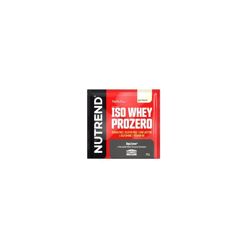 Nutrend ISO WHEY PROZERO bílá čokoláda 25g