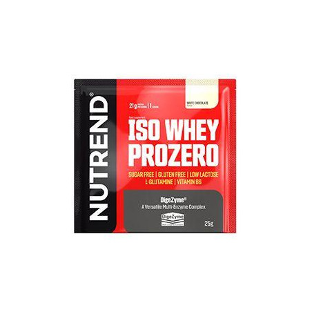 Nutrend ISO WHEY PROZERO bílá čokoláda 25g