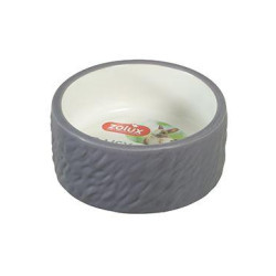 Miska keramická DAISY hlodavec 100ml šedá Zolux