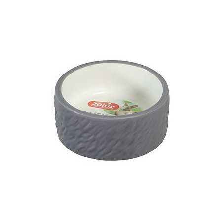 Miska keramická DAISY hlodavec 100ml šedá Zolux