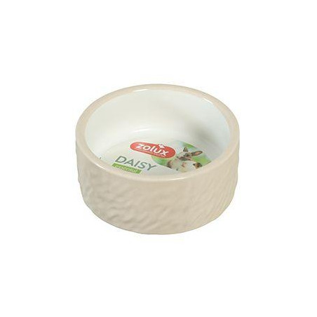 Miska keramická DAISY hlodavec 100ml béžová Zolux