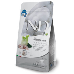 N&D WHITE Dog Puppy Mini Sea Bass 1,5kg