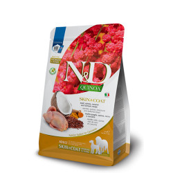N&D Quinoa DOG Skin&Coat Quail Adult M/L 7kg