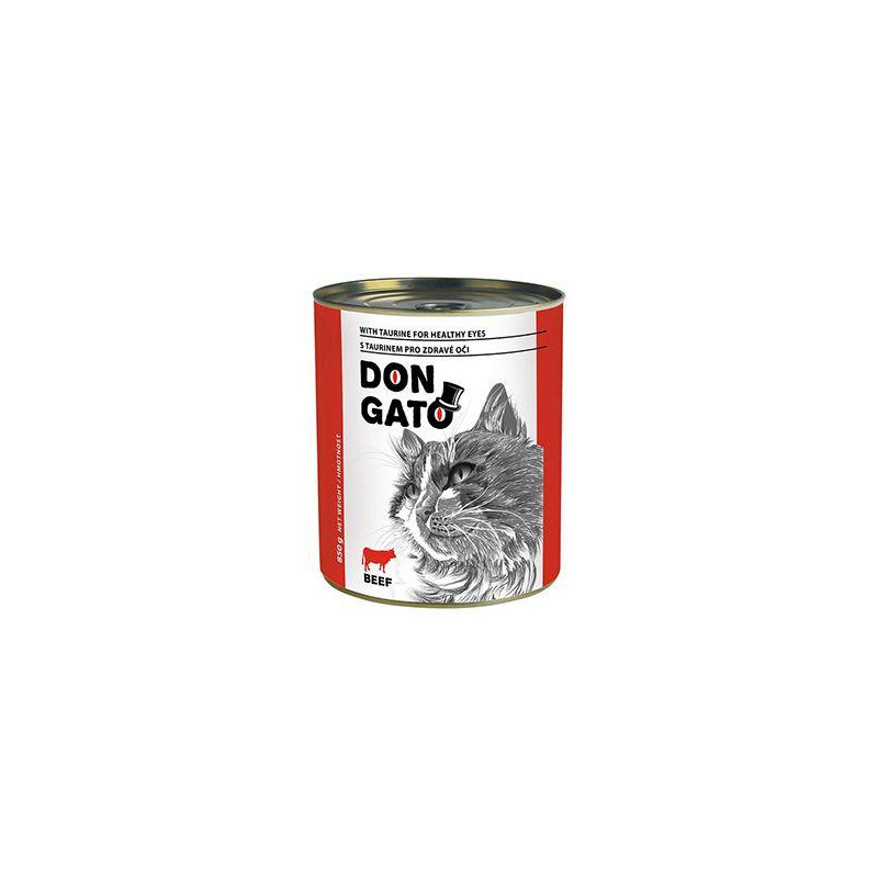 Don Gato cat konz. hovězí 850g