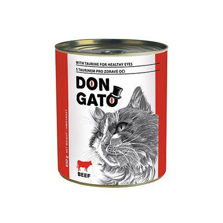 Don Gato cat konz. hovězí 850g