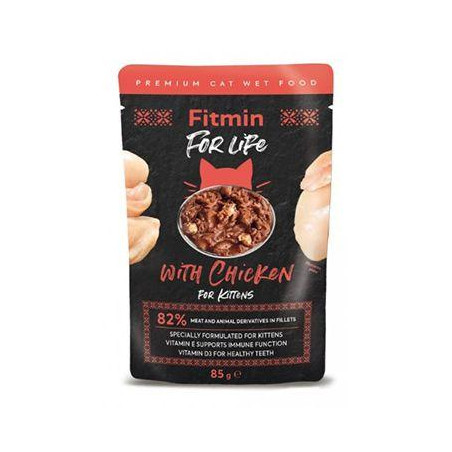 Fitmin FL cat kapsa Kitten Kuřecí 85g