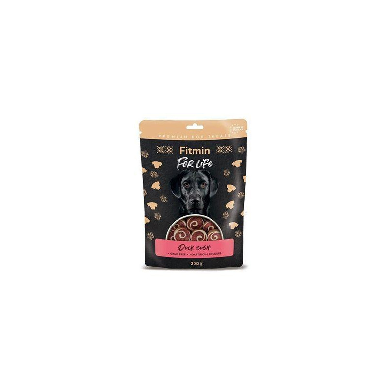 Fitmin FL dog poch. Kachní sushi 200g