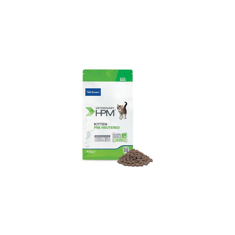 VET HPM Kitten Pre Neutered Cat 400g