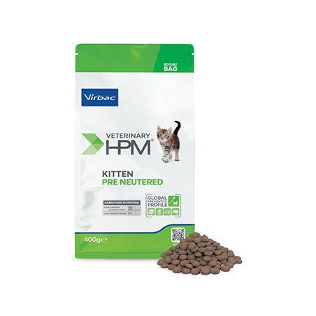 VET HPM Kitten Pre Neutered Cat 400g