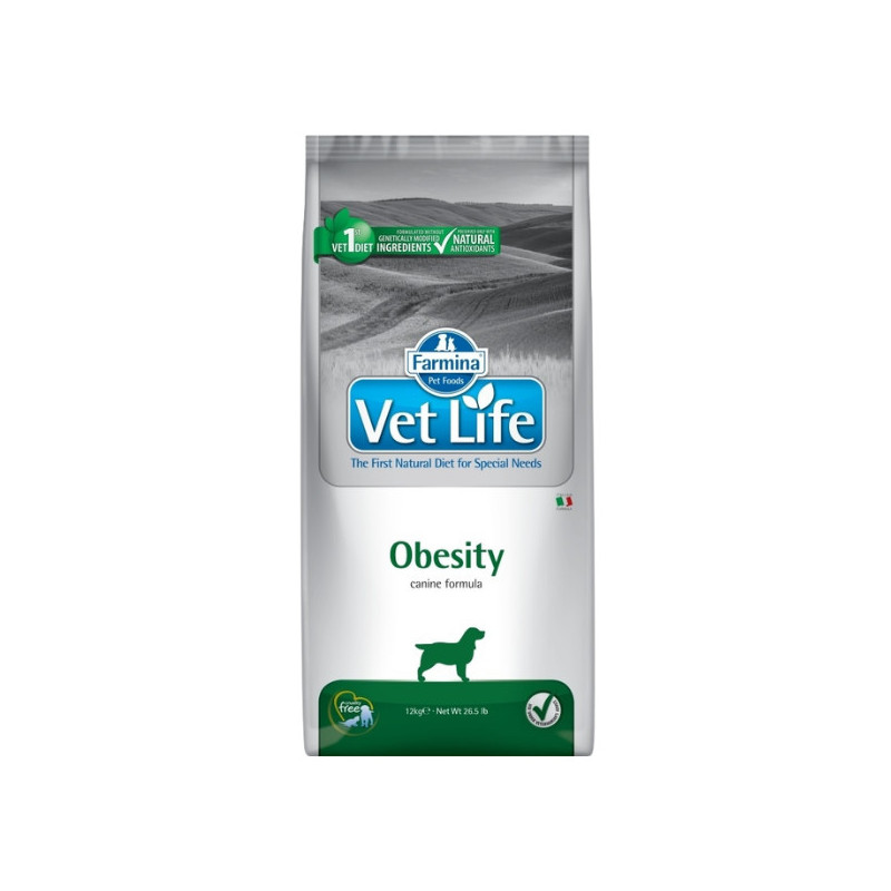Vet Life Natural DOG Obesity 12kg