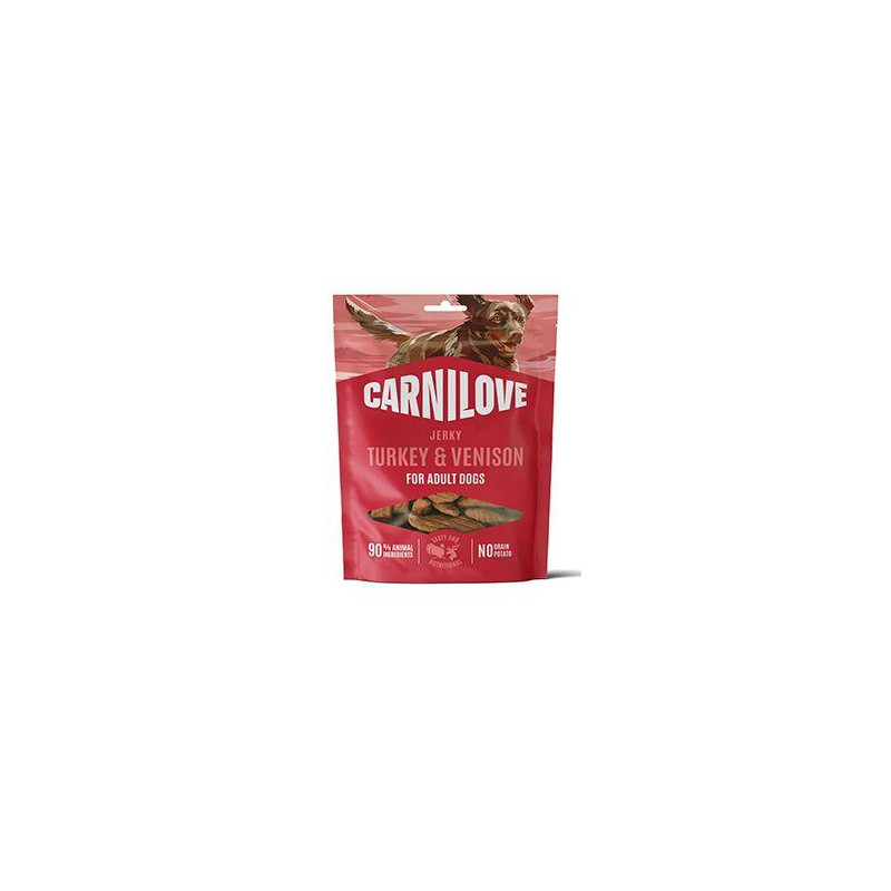 Carnilove Dog Jerky Turkey&Venison 100g