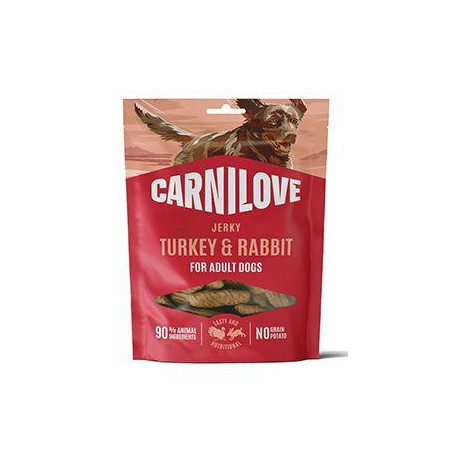 Carnilove Dog Jerky Turkey&Rabbit 100g
