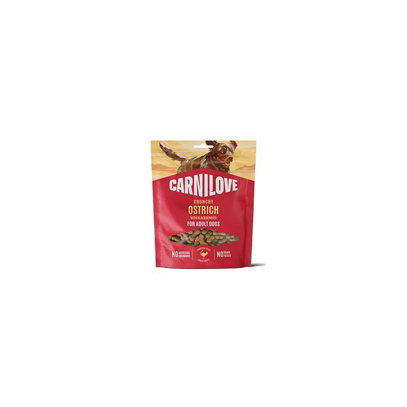 Carnilove Dog Crunchy Snack Ostrich+Blackberries 200g