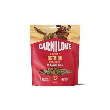 Carnilove Dog Crunchy Snack Ostrich+Blackberries 200g