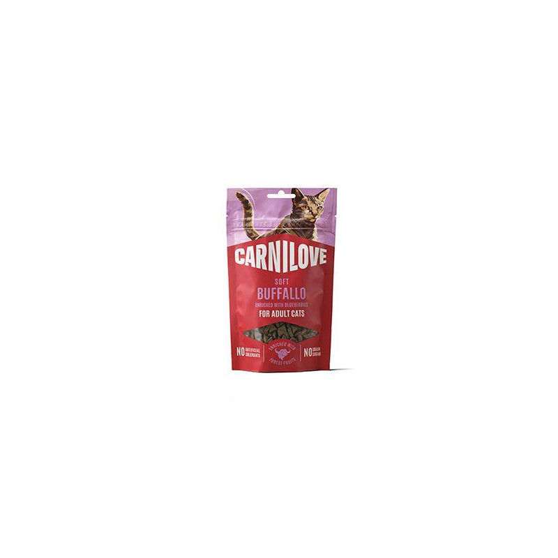 Carnilove Cat SOFT Snack Buffallo+Blueberries 50g