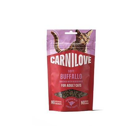 Carnilove Cat SOFT Snack Buffallo+Blueberries 50g