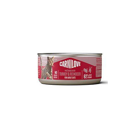 Carnilove Cat Can Paté Turkey & Reindeer 100g