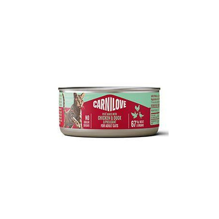 Carnilove Cat Can Paté Chicken,Duck&Pheasant 100g