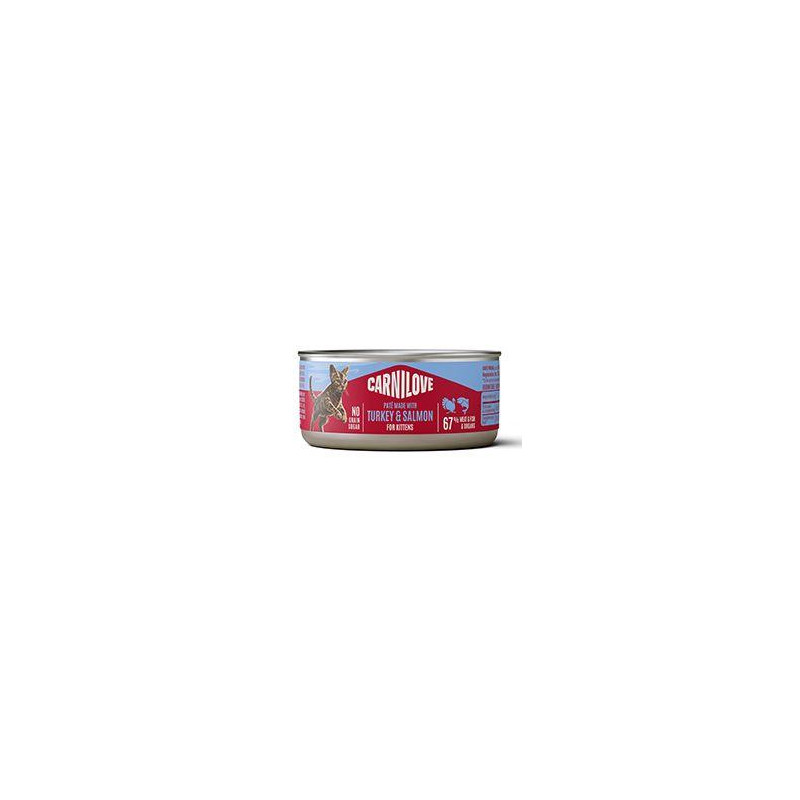 Carnilove Cat Can Paté Turkey&Salmon Kittens 100g