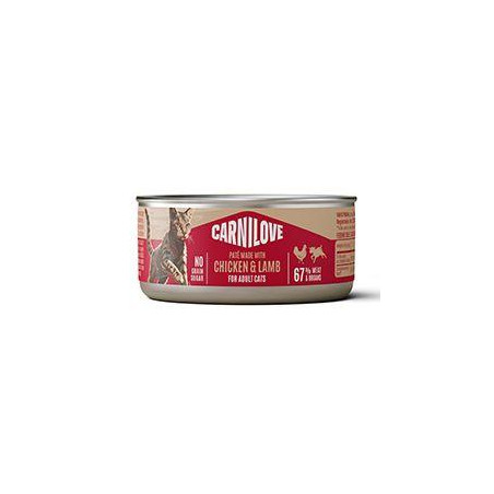 Carnilove Cat Can Paté Chicken&Lamb 100g