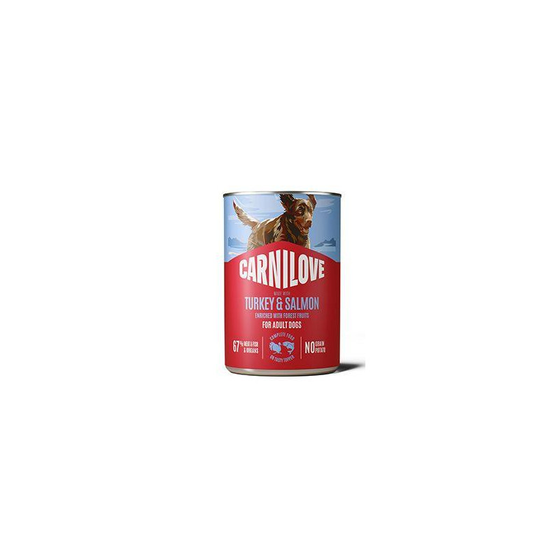 Carnilove Dog Can paté Turkey&Salmon 400g